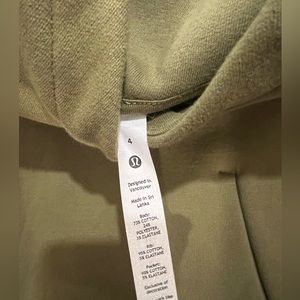 Lululemon green hoodie